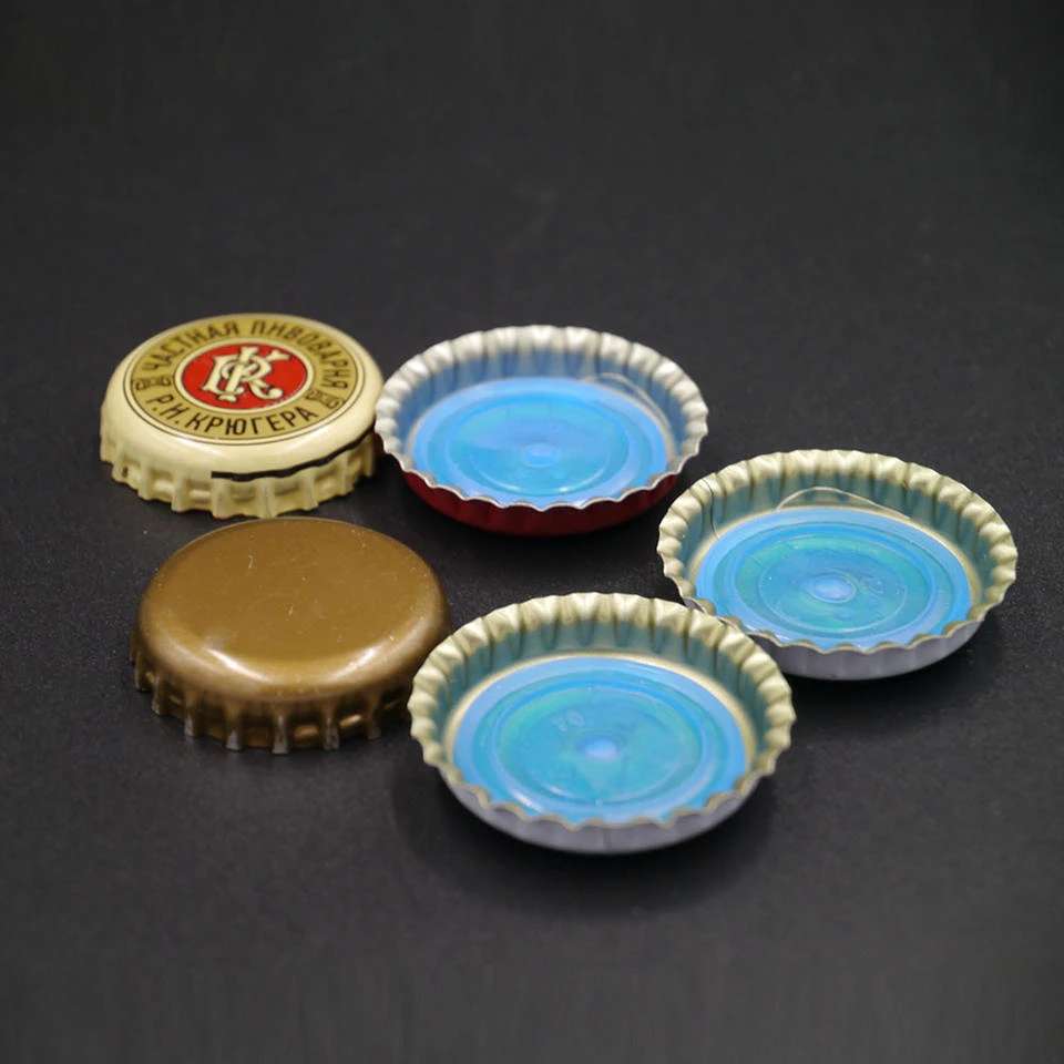 Eyelet Crown Caps 26mm Pelliconi Beer Bottle Crown Cap Custom Beer Bottle