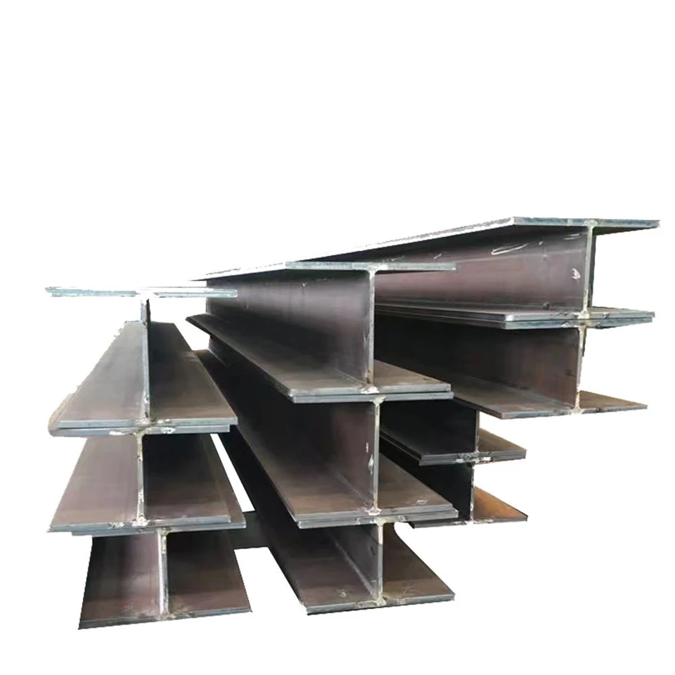I-Beam ASTM A572gr60 As Truck Body Parts Crossmember With End Plate